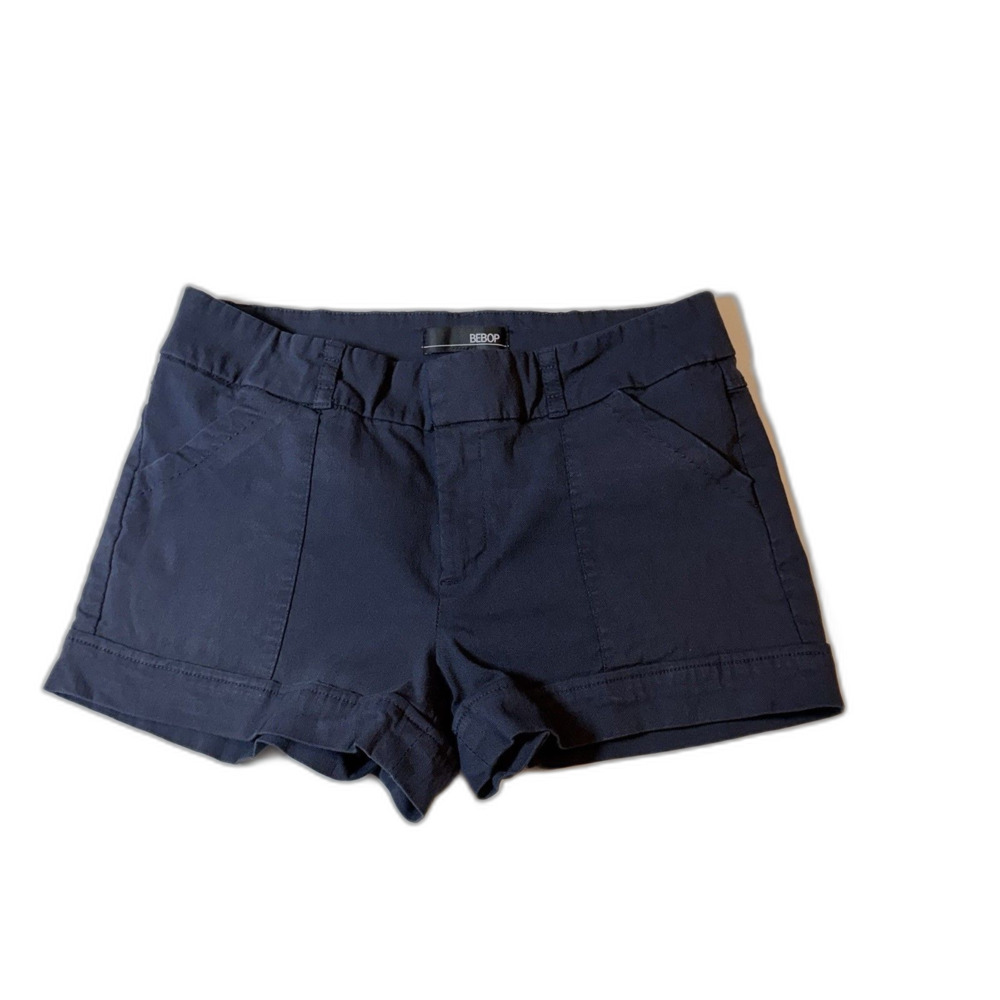 BeBop Navy Blue Shorts Y2K Low Rise Women’s Size 11